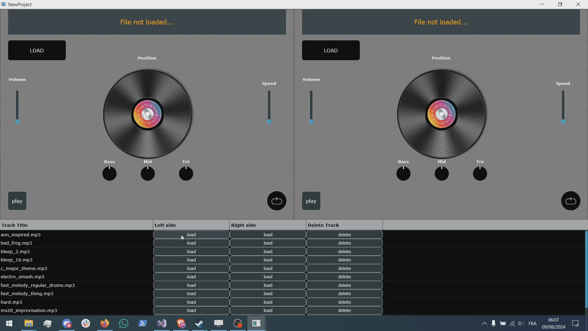 Dj-Application